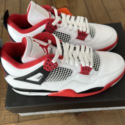 Jordan 4 Retro Fire Red (2020) Mens Size 9