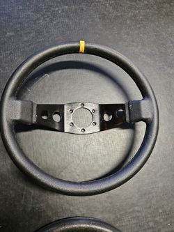 2 Spoke Steering Wheel