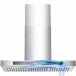 #R4 30 in. 900 CFM Smart Ducted Wall Mount Range Hood in Stainless Steel $ 249