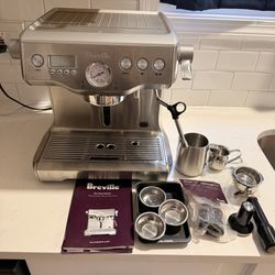 Breville Bes920xl Dual Boiler Semi Automatic Expresso Machine 
