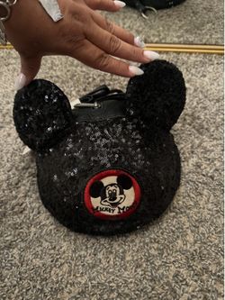 Disney parks loungefly Mickey Mouse club ear crossbody bag