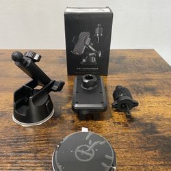 Car phone holder 3 in 1
