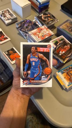 Jalen Williams 2025 NBA Topps Bowman No. 107