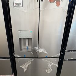 GE 3-Door French Refrigerator 