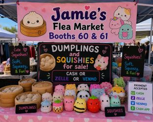 Jamies flea market  booth 60 n 61 in amherst