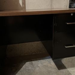 Metal 2 Drawer Desk