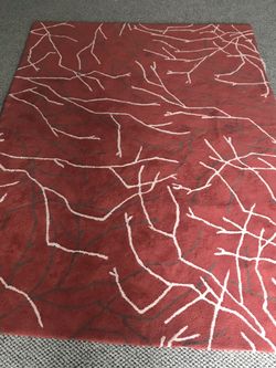 IKEA RUG Burnt orange