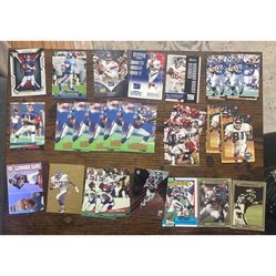 1990’s & 2000’s NY Giants Football Lot of 750+ Cards with Stars & Rookies