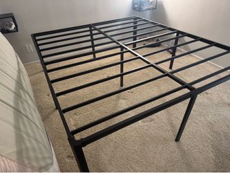 King Size Black Metal Bed Frame