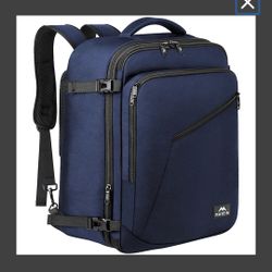 MATEIN 50L Extra Large Mens Travel Backpack Carry On, Expandable Traveling Backpack Airline Approved Gym Backpack, Water Resistant Business Casual