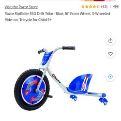 2-Razor  RipRider drift trike like new 60$ each or 100 both red n blue