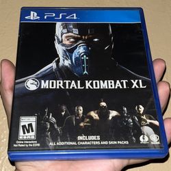 PlayStation 4 Video Game PS4 PS5 Mortal Kombat XL Fighting Arcade