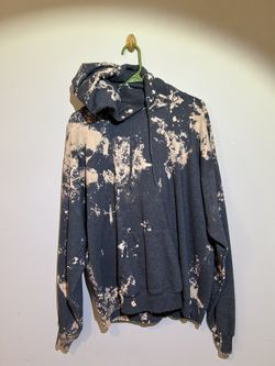Handmade Bleached Hoodie 