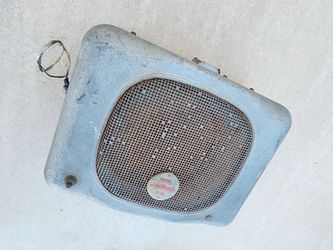 Original Motorola 9-49 Radio Under Dash Speaker Box Car Accessory