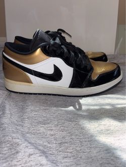 Air Jordan 1 Low Gold Toe – Men's 10.5 – Excellent Condition