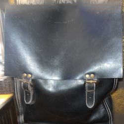 Leather Backpack 
