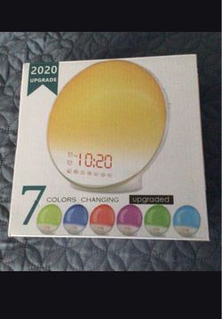 Jall sunrise alarm clock