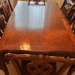 Solid Wood Dining Table 