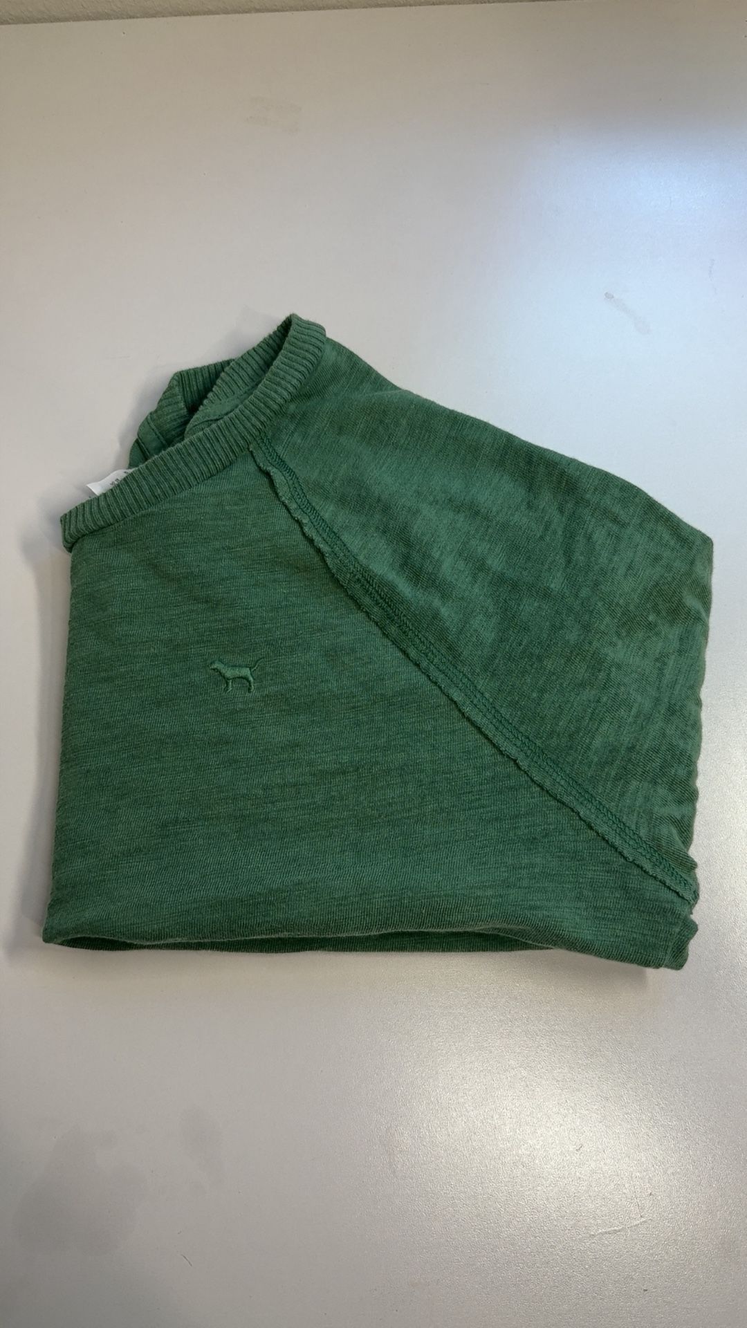 Green over-sized cropped shirt (The color of the shirt is like the LAST IMAGE)