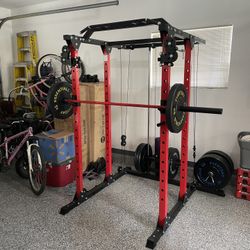 Heavy Duty Weightlifting Power Cage 
