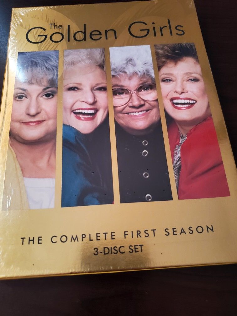 DVD-The Golden Girls, First Season, 3 Disc Set