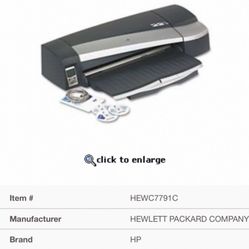 USED  - HP DesignJet 130 Poste Printer $350