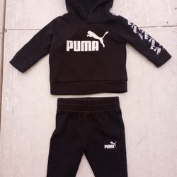 Puma Outfit Sweater And Pants 0-3 Months 