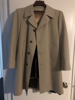 Men’s trench coat