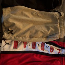 Boys Size Small Shorts And Windbreaker Pants 