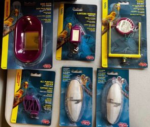 Purple Small Bird Bundle #1 - Toys & Cuttlebones