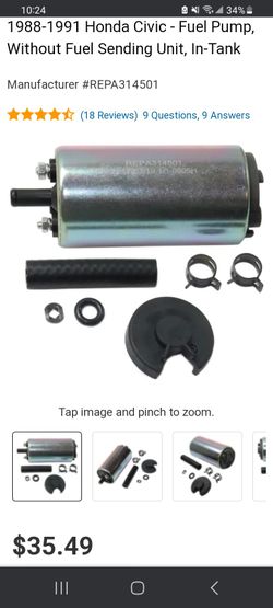 Honda  Civic  Fuel Pump