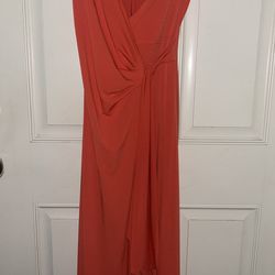 Long Wrap Maxi Dress By EXPRESS