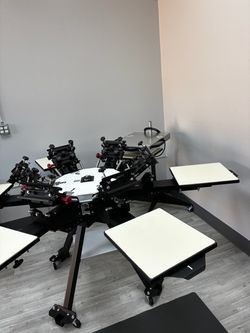 Vastex 6 color 6 station press & flash
