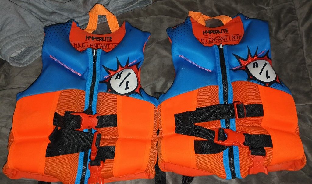 Kids Life Vests $10.Ea...