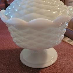 milk glass items