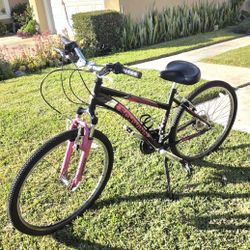 Schwinn Bicycle, Black & Pink 26"