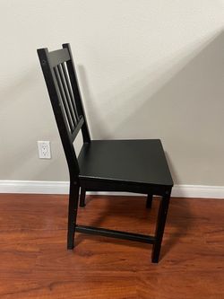 IKEA black dining chair