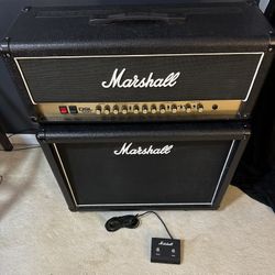 Marshall DSL100H / MX212 100W 2x12 All Tube Guitar Stack w/ Celestion