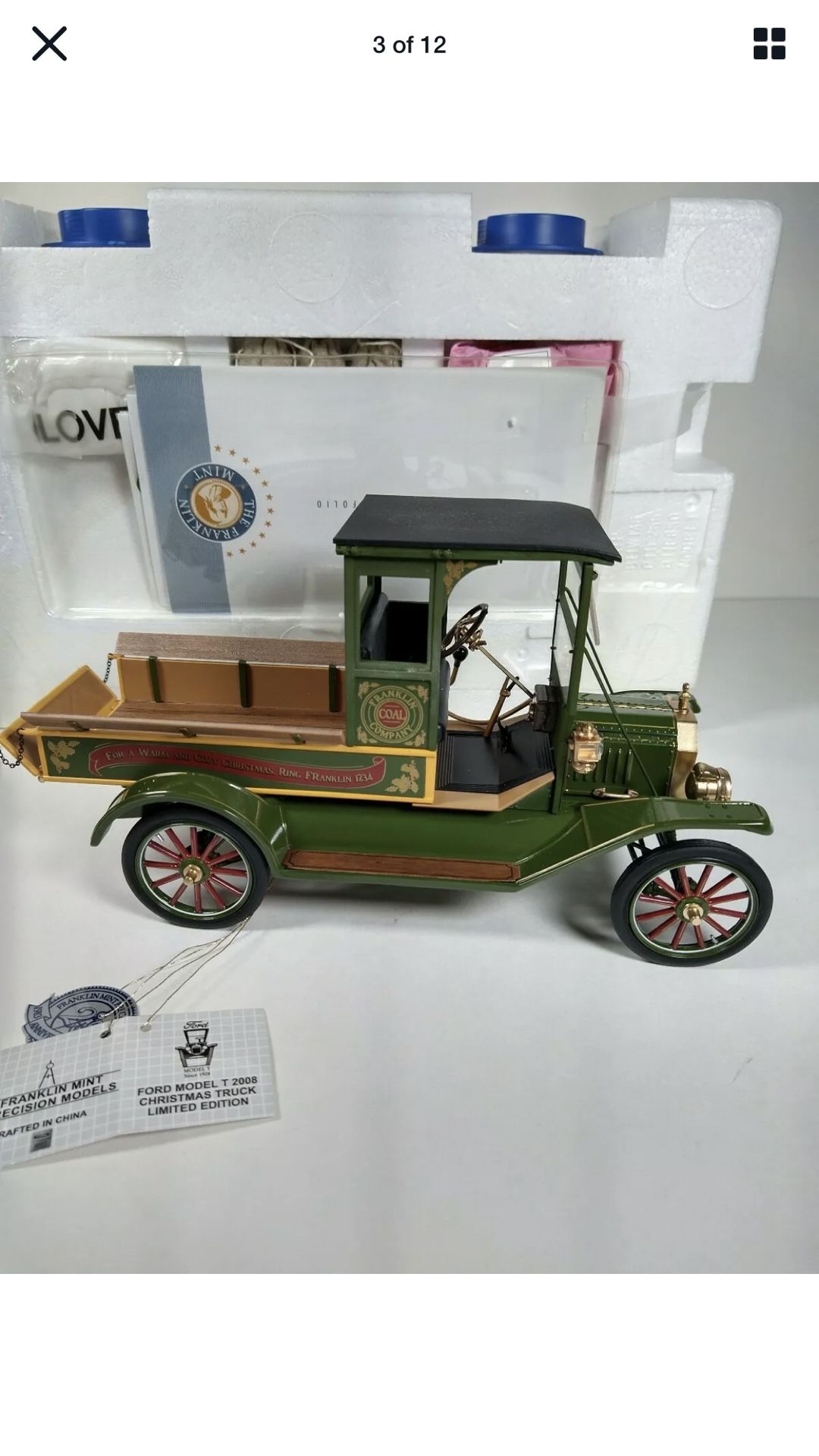Franklin mint 1913 Ford