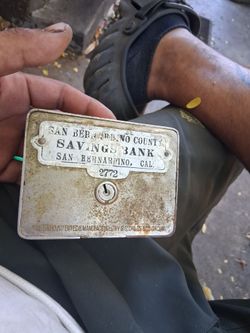 Vintage saving bank