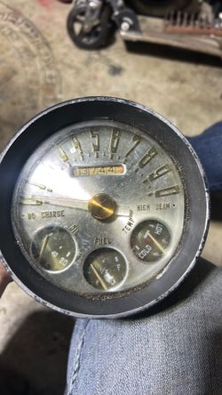 1949/1950 Nash Uniscope Gauge Cluster