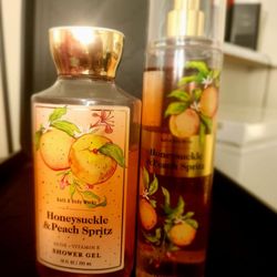 Honeysuckle & Peach Spritz Shower Gel & Body Mist