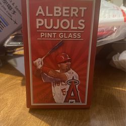 Albert Pujols Pint Glass