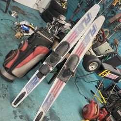 Pair of water skis cheap