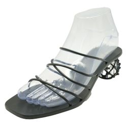 NWT Cult Gaia Bubble Kelly Strappy heeled sandals Sz. 7/37