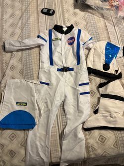 Kids astronaut Halloween pretend play dress up costume