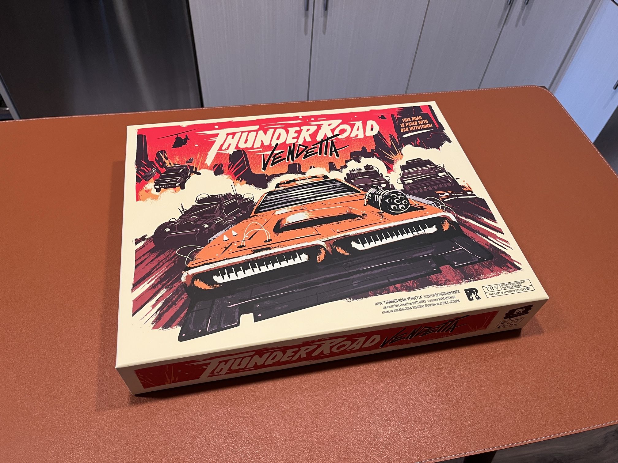 Thunder road Vendetta Board Game