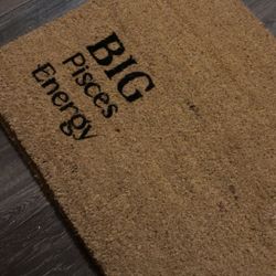 Custom Pisces Doormat