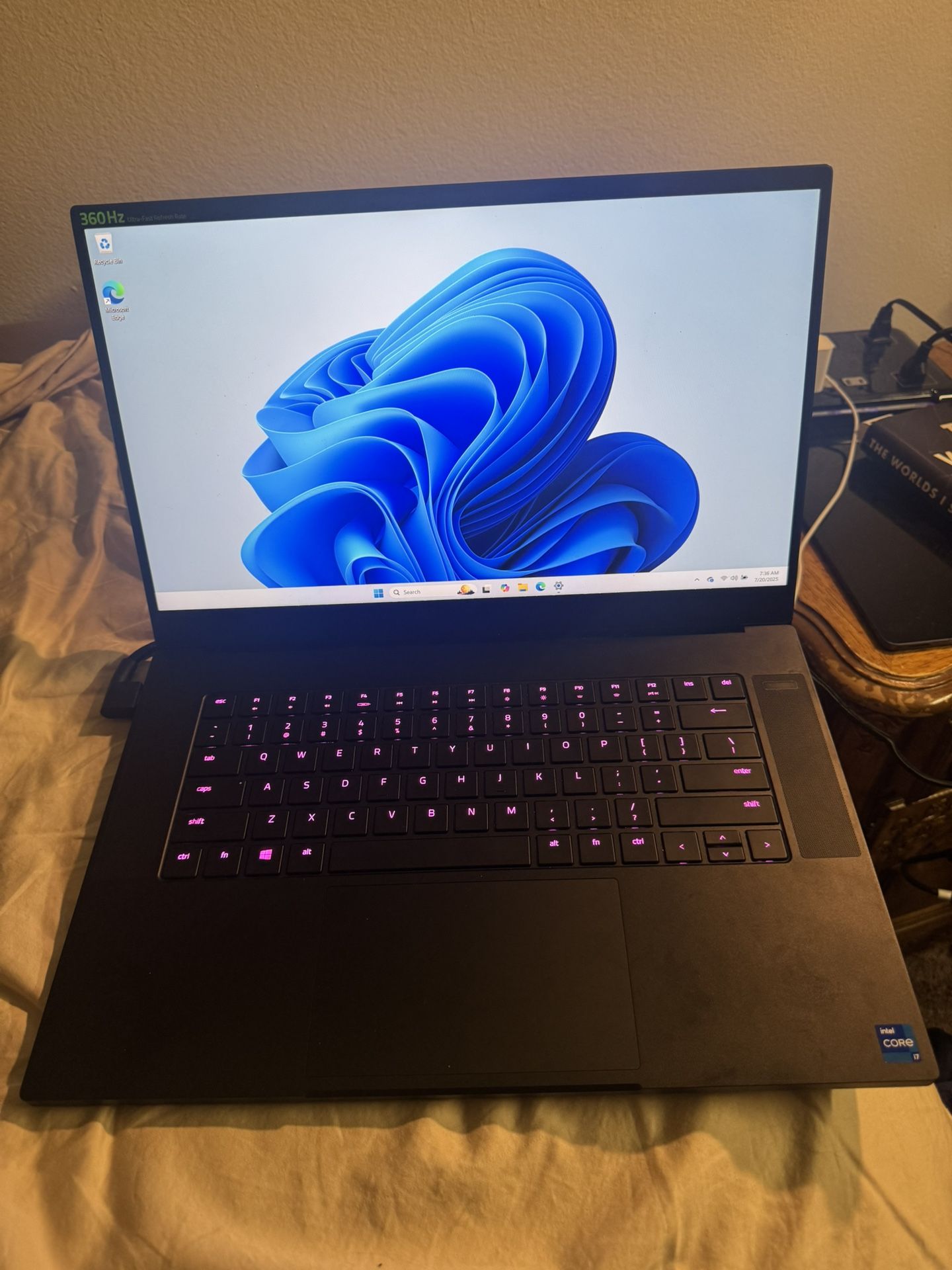 Razer Blade 15 Advanced 2021 (RTX 3080, 360Hz, 32GB RAM,