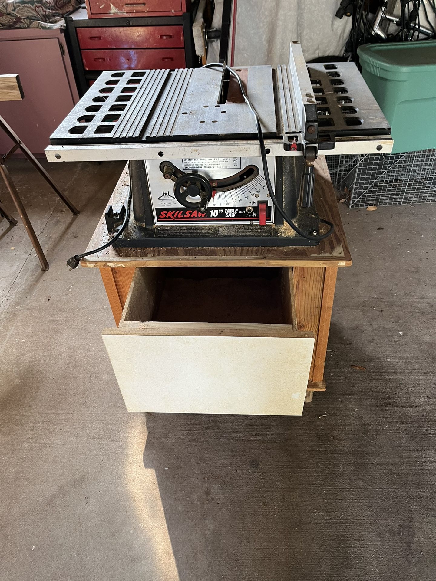 10” Skills with table